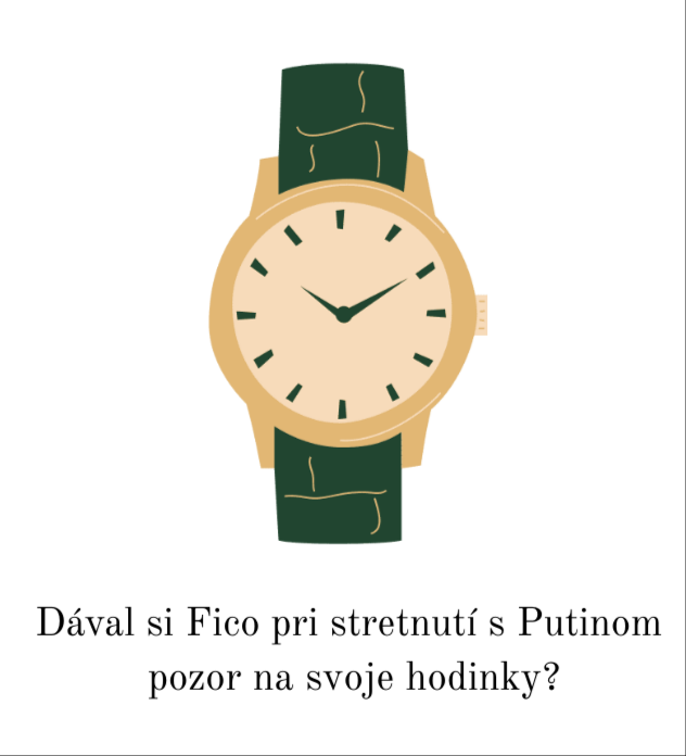 Obrázek rus kradne hodinky