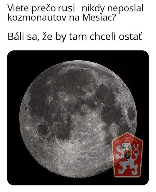 Obrázek rusi na mesiaci