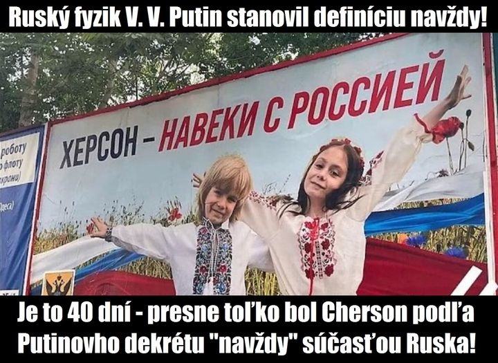 Obrázek ruske navzdy je 40 dni
