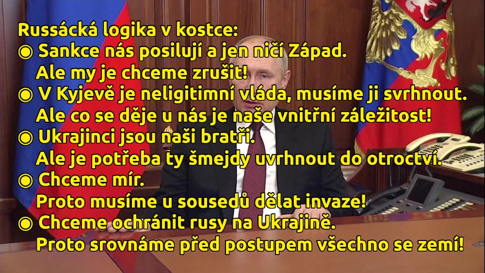 Obrázek russacka logika v kostce