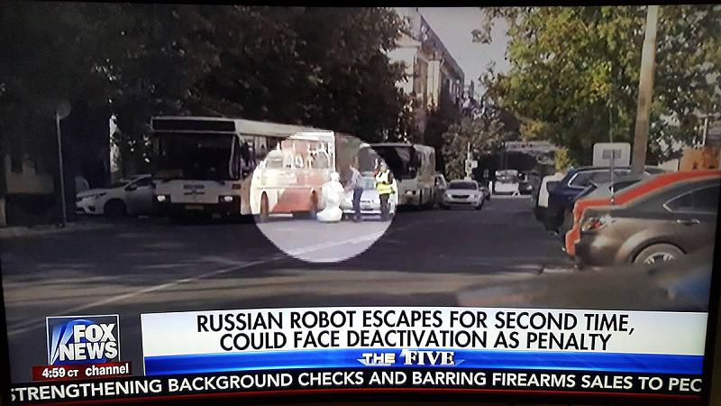 Obrázek russian robot escapes