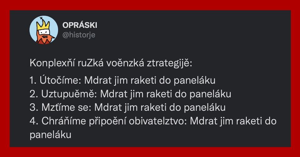 Obrázek ruzzka vojenska strategije