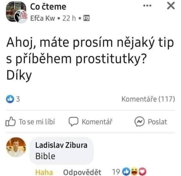 Obrázek s pribehem prostitutky