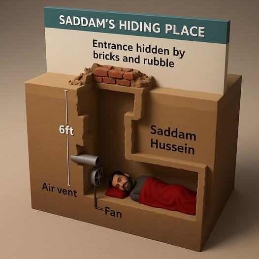 Obrázek saddams hiding place
