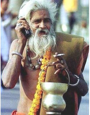 Obrázek saint with mobile india
