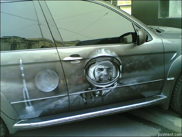 Obrázek salut Gagarin