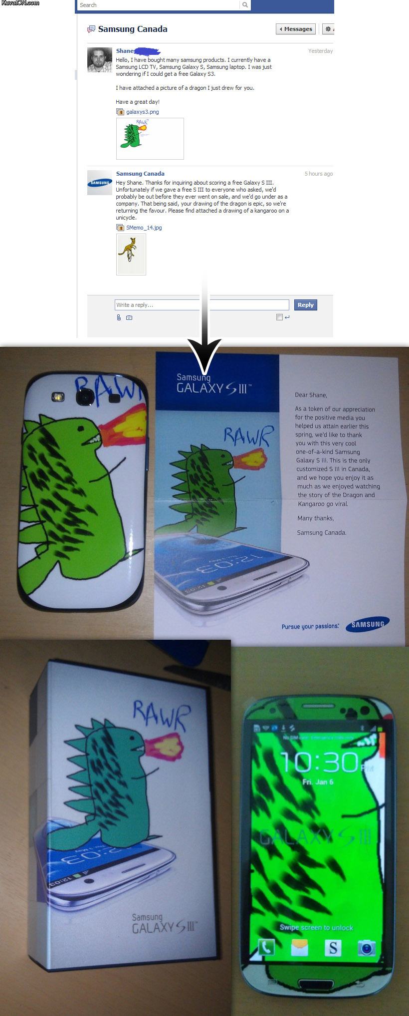 Obrázek samsung galaxy rawr