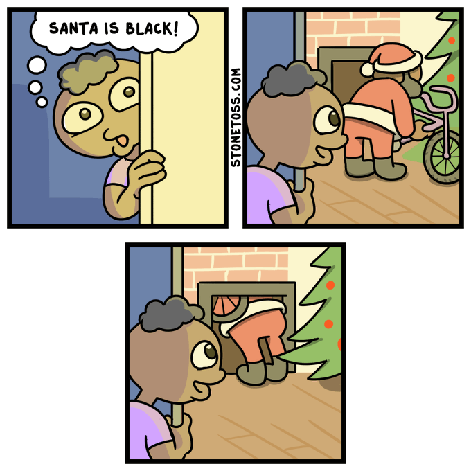 Obrázek santaIzBlack