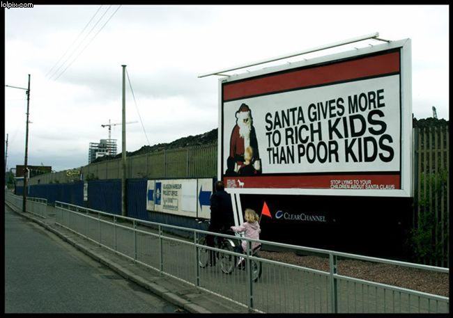 Obrázek santa billboard