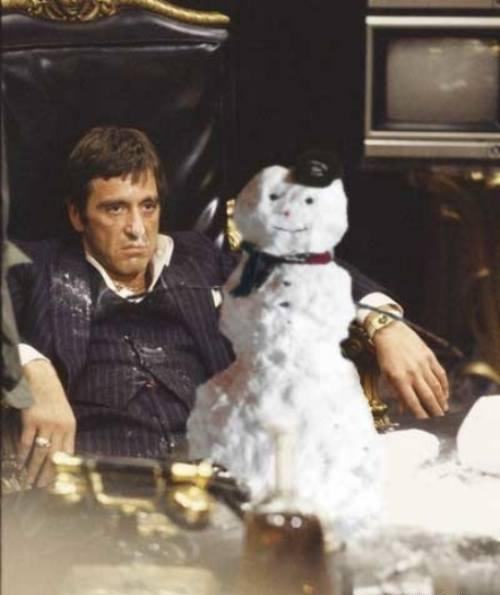 Obrázek scarface snowman