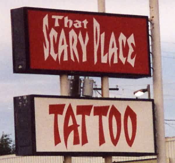 Obrázek scary place tattoo