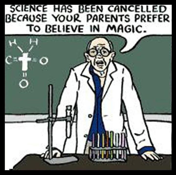 Obrázek science cancelled
