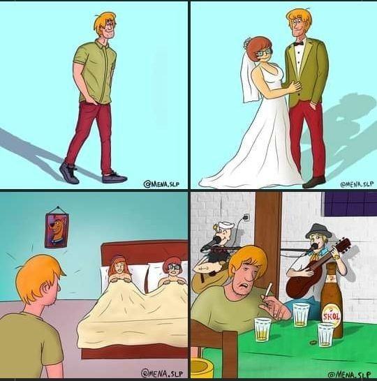 Obrázek scooby zvrat