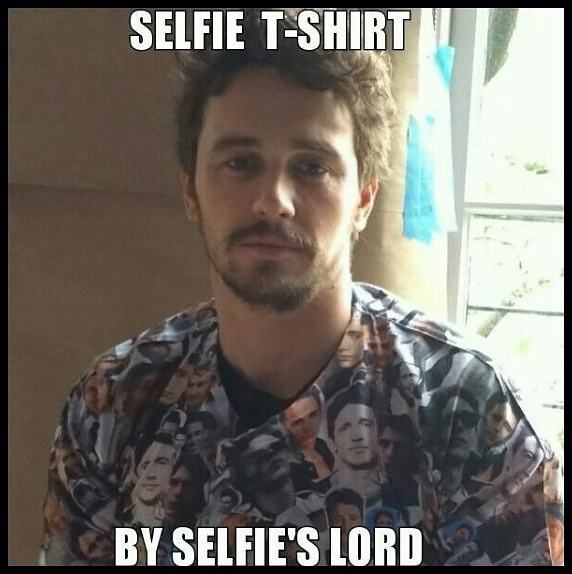 Obrázek selfie t-shirt 