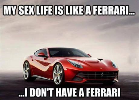 Obrázek sex is like ferrari
