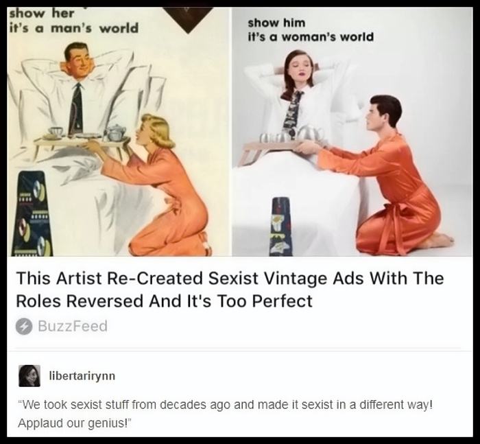 Obrázek sexist vintage ads