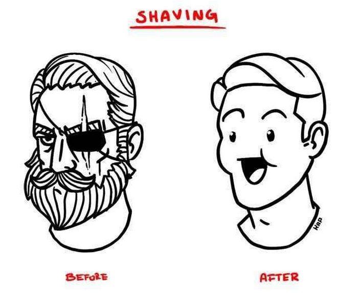 Obrázek shaving