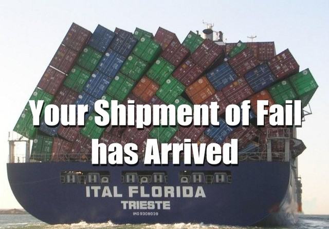 Obrázek shipment of FAIL