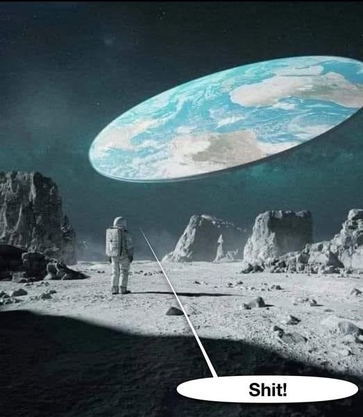 Obrázek shit flat earth