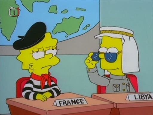 Obrázek simpsonovi s09e14  281998 29 france libya