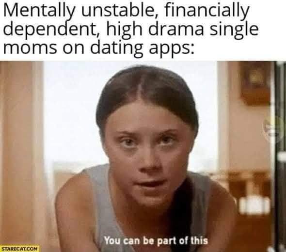 Obrázek single moms be like