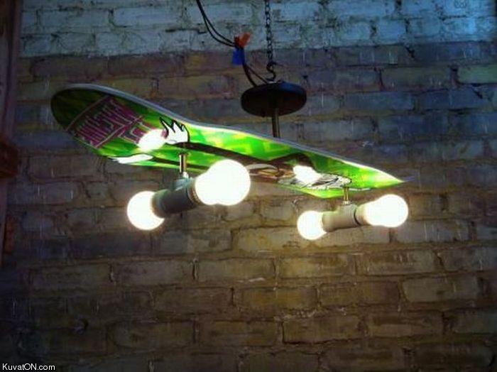 Obrázek skateboard lamp