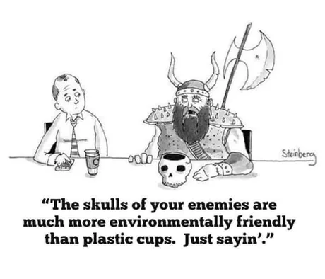Obrázek skulls are eco friendly