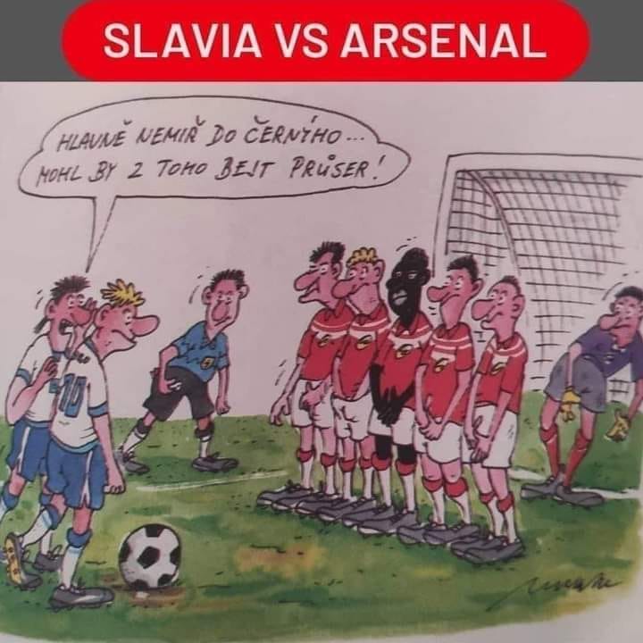 Obrázek slavia vs arsenal