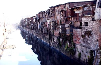 Obrázek slums of Mumbai 1
