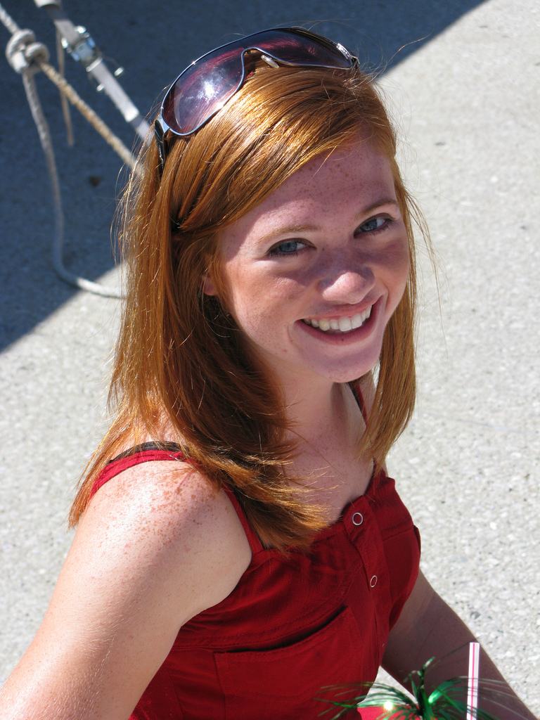 Obrázek smiling redhead