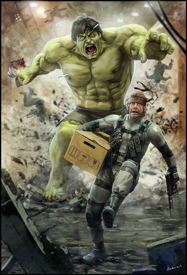 Obrázek snake-vs-hulk