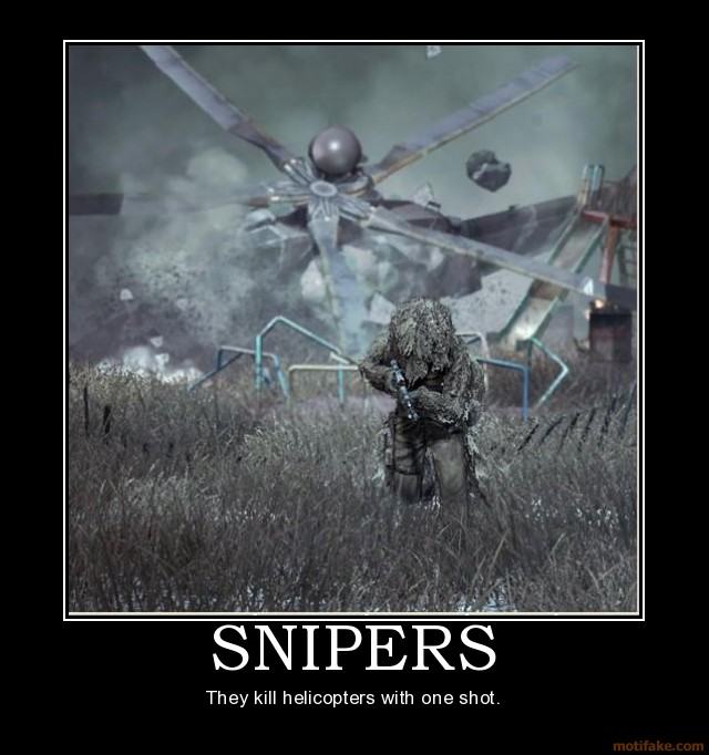 Obrázek sniper vs heli