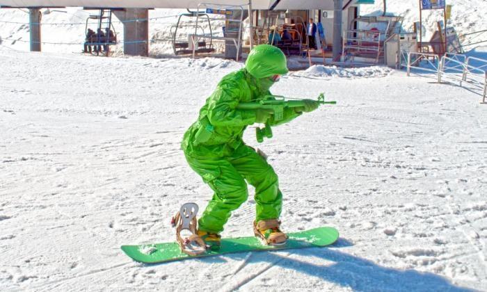 Obrázek snowboarding like a boss