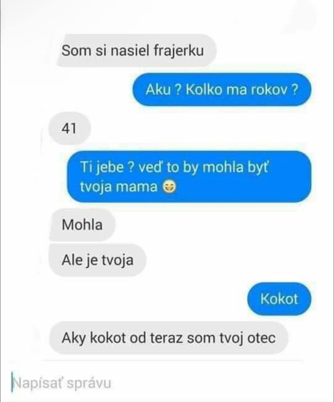 Obrázek som si nasiel frajerku 