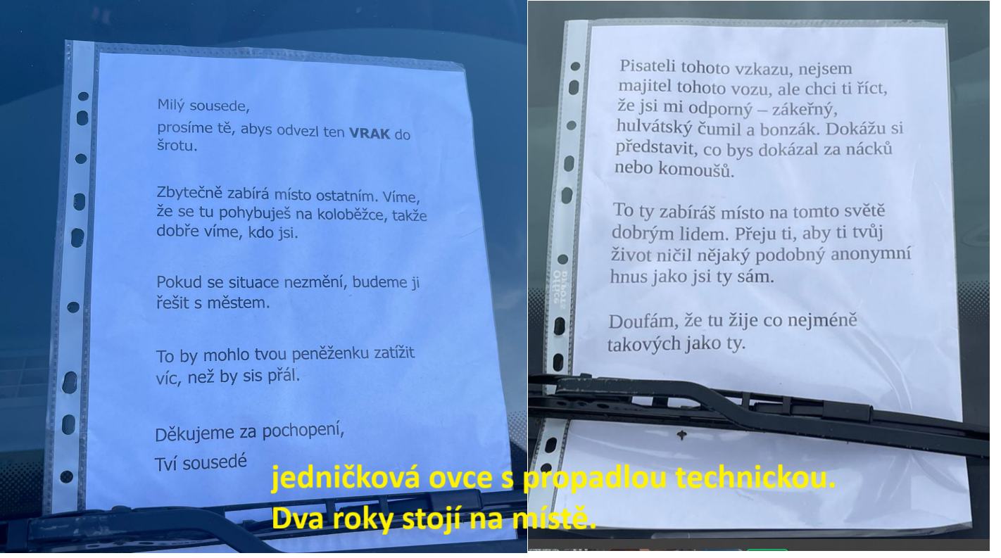 Obrázek sousedske valky