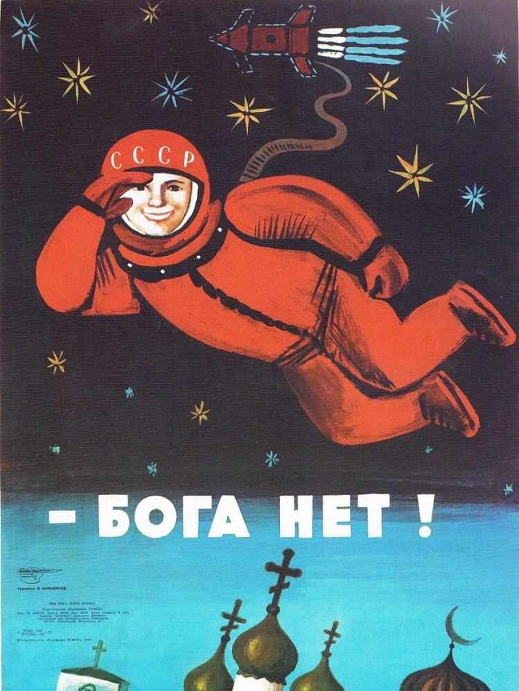 Obrázek sovietska propaganda zase rika pravdu