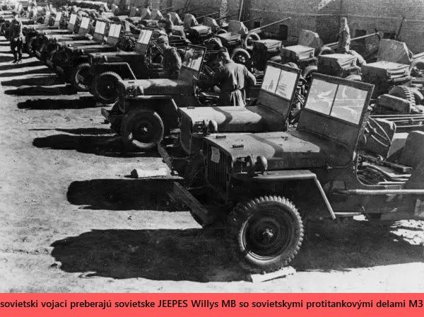 Obrázek sovietske JEEPES