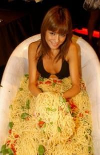 Obrázek spagetova koupel