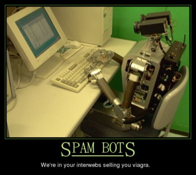 Obrázek spam robots