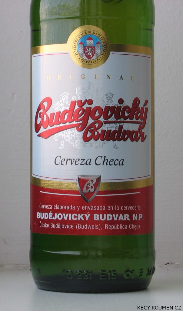 Obrázek spanelsky Budvar