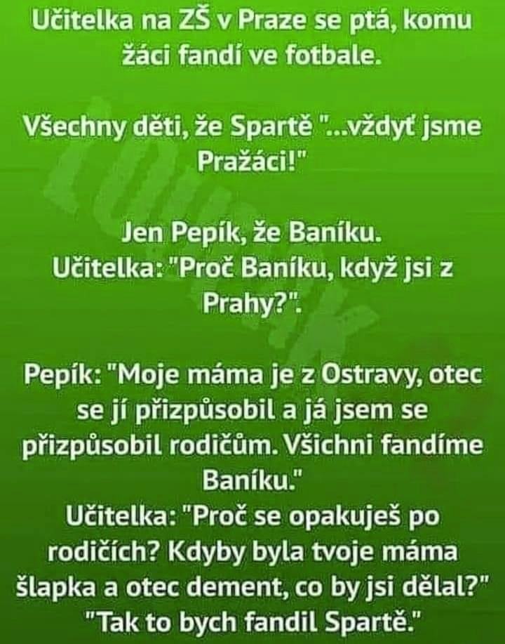 Obrázek sparta vs banik