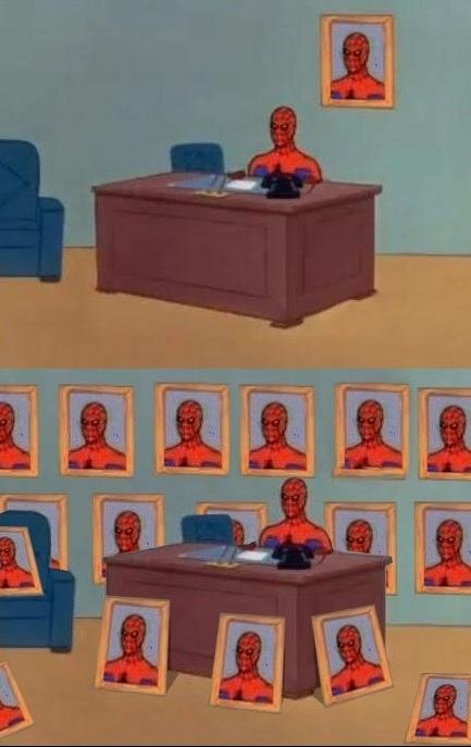 Obrázek spiderman se povysil
