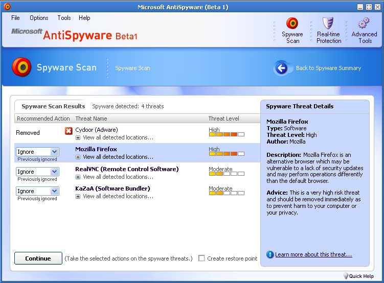 Obrázek spyware