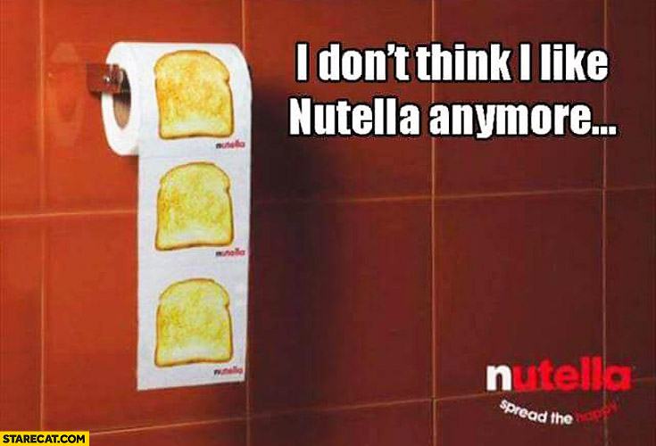 Obrázek stare i-dont-think-i-like-nutella-anymore