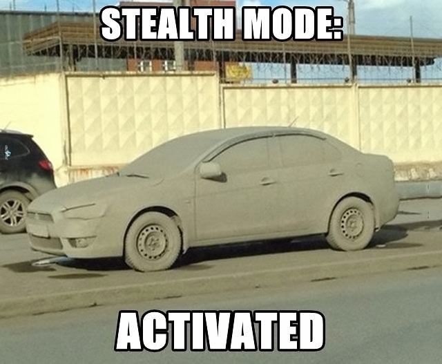 Obrázek stealth-mode  