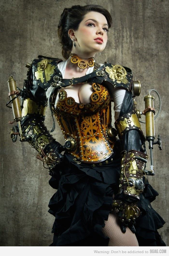 Obrázek steam punk girl