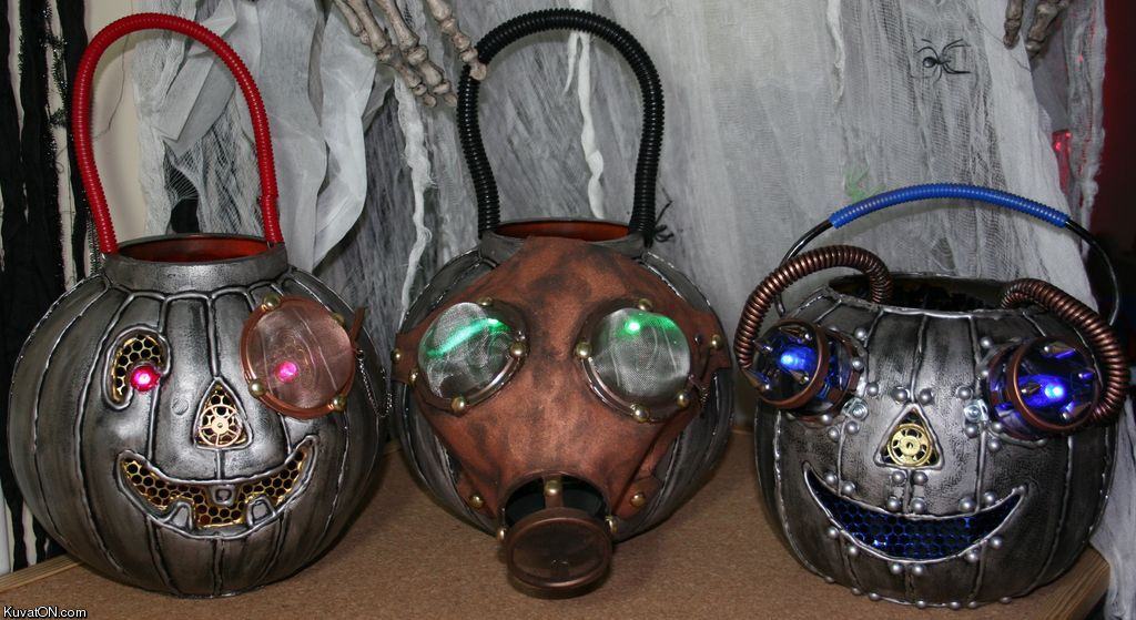 Obrázek steampunk pumpkins