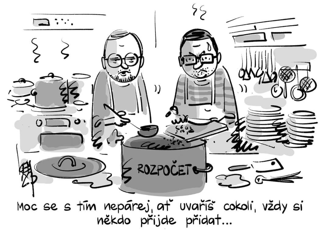 Obrázek stejne si chodi pro pridavek