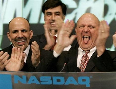 Obrázek steve ballmer tongue funny nasdaq