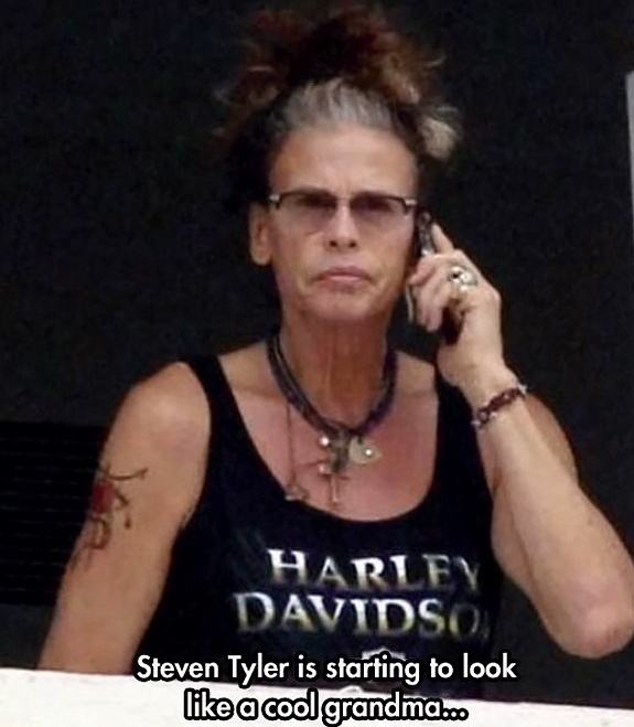 Obrázek steven-tyler-cool-grandma